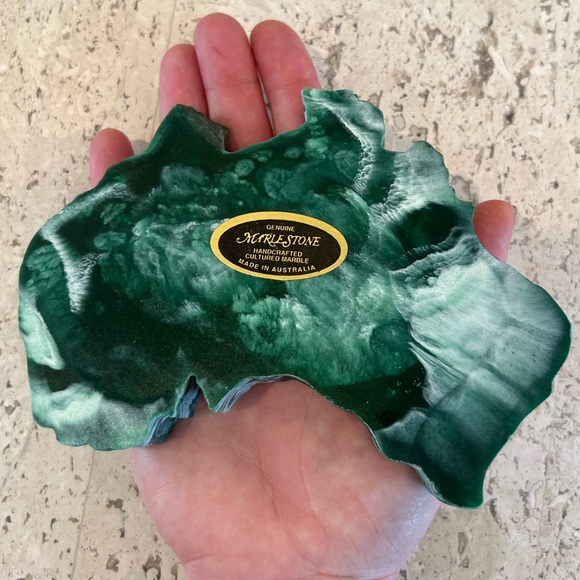 VTG Australian Marble Stone Paperweight - Picture 2 of 7